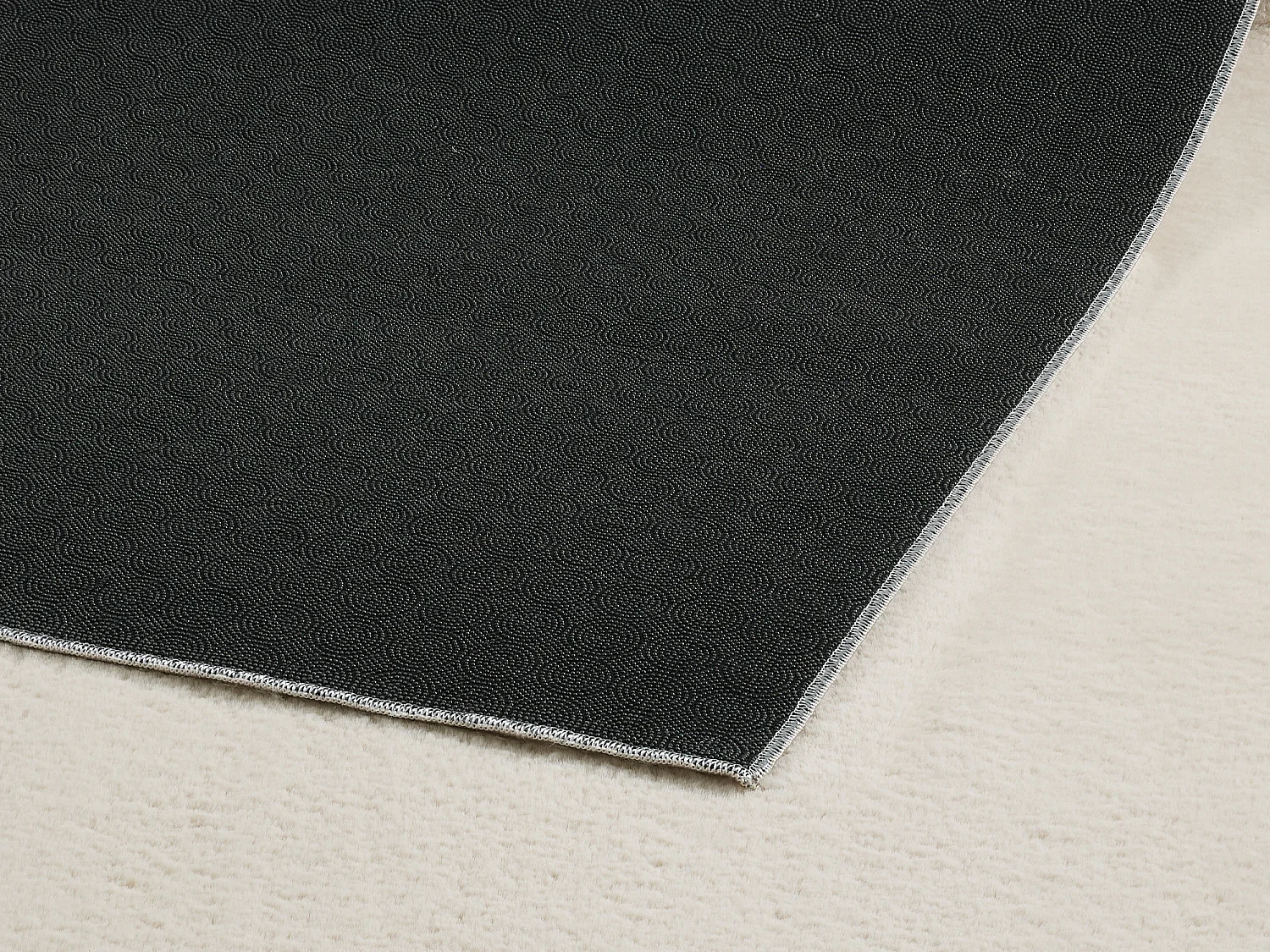 Tapis Cosy doux lavable uni, beige, 200 x 280 cm