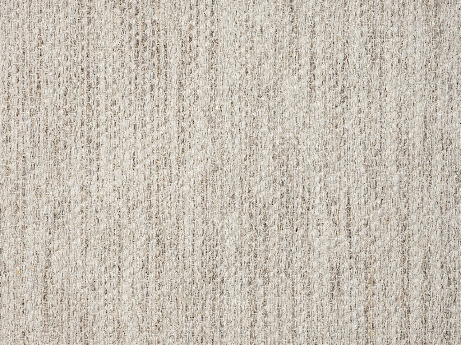 Tapis Stockholm tissé main Laine Nature, crème, 250 x 350 cm