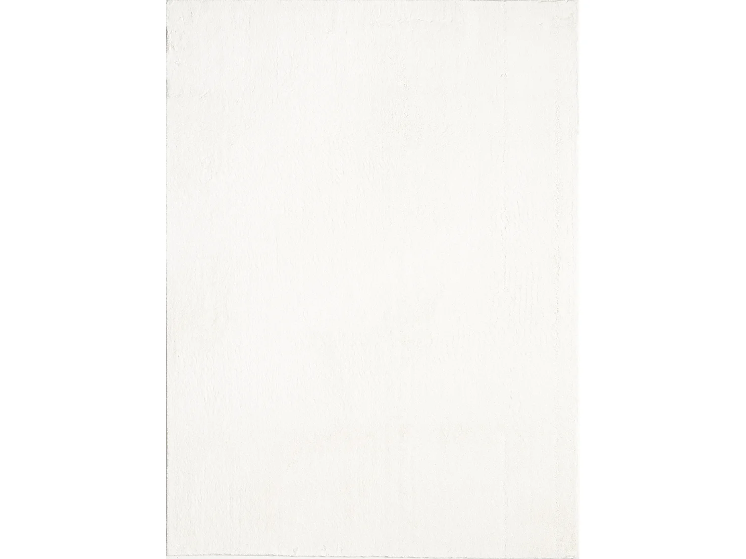 Tapis Cosy doux lavable uni, creme, 200 x 280 cm
