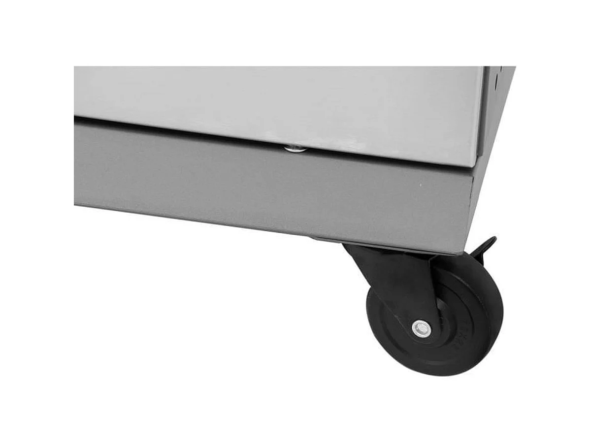 COOKINGBOX Brisbane Gasgrill auf Edelstahlwagen 142 x 57 x 112 cm