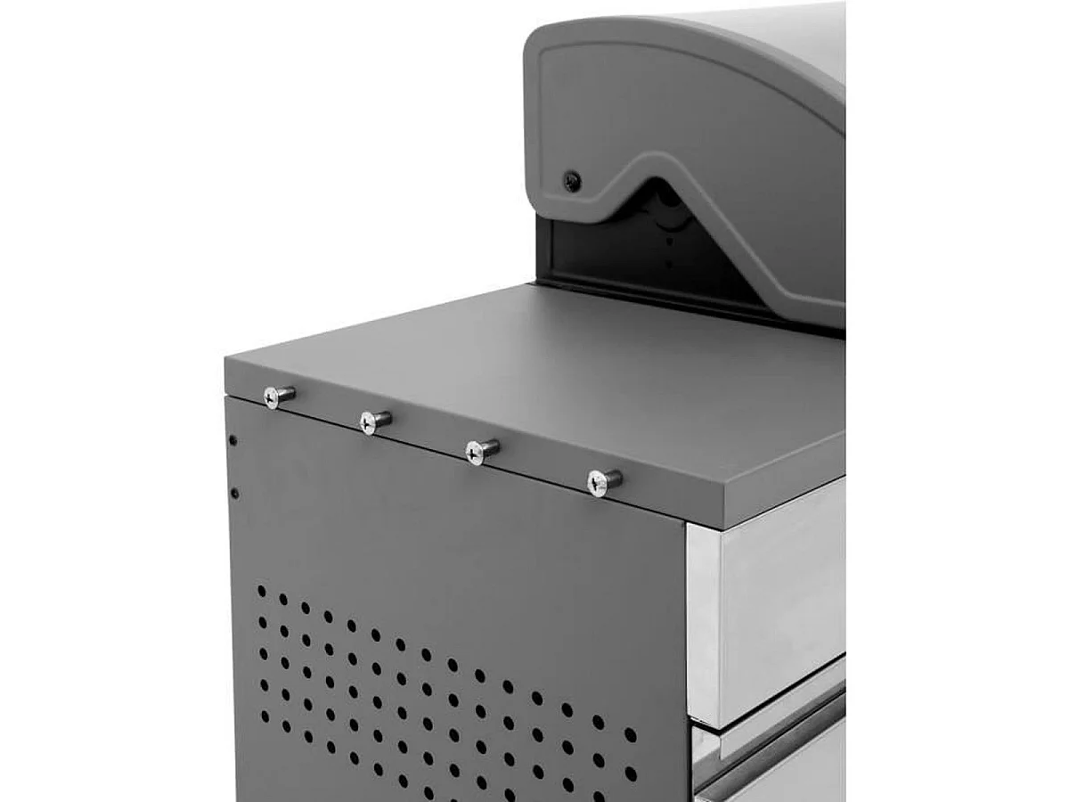 COOKINGBOX Brisbane Gasgrill auf Edelstahlwagen 142 x 57 x 112 cm