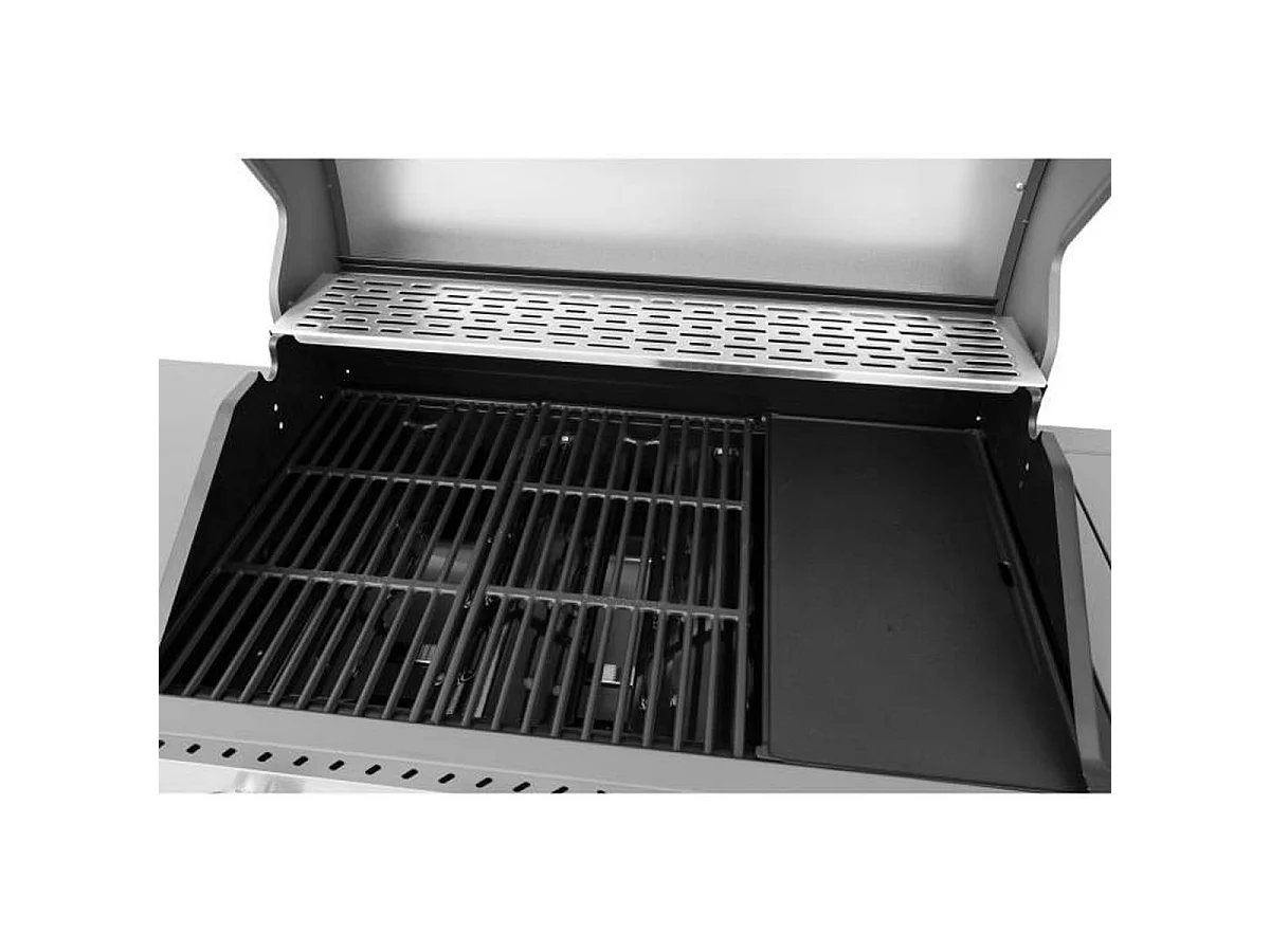COOKINGBOX Brisbane Gasgrill auf Edelstahlwagen 142 x 57 x 112 cm