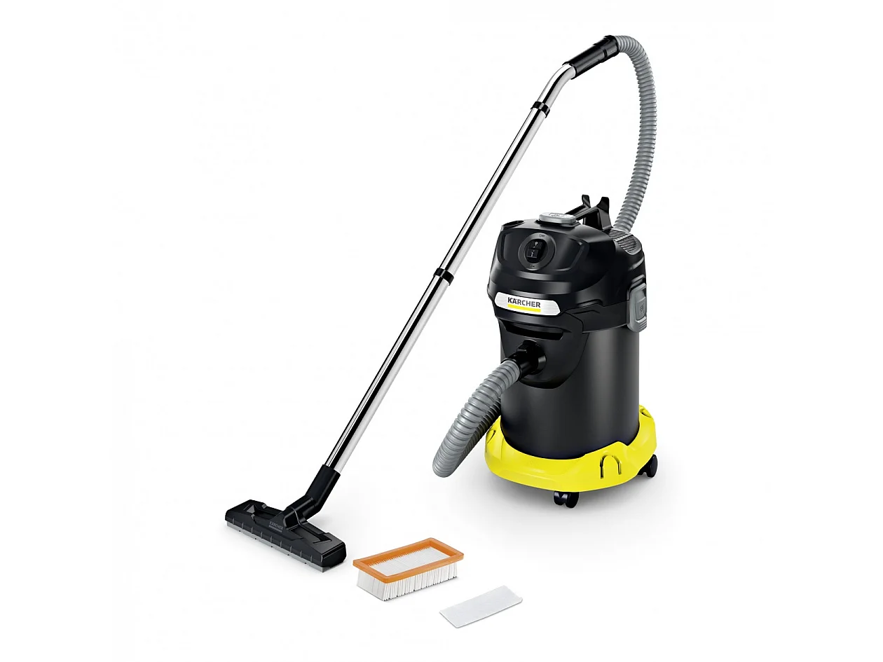 Aspirateur cendres et poussières AD 4 Premium - Cuve métal 17 L - 600W