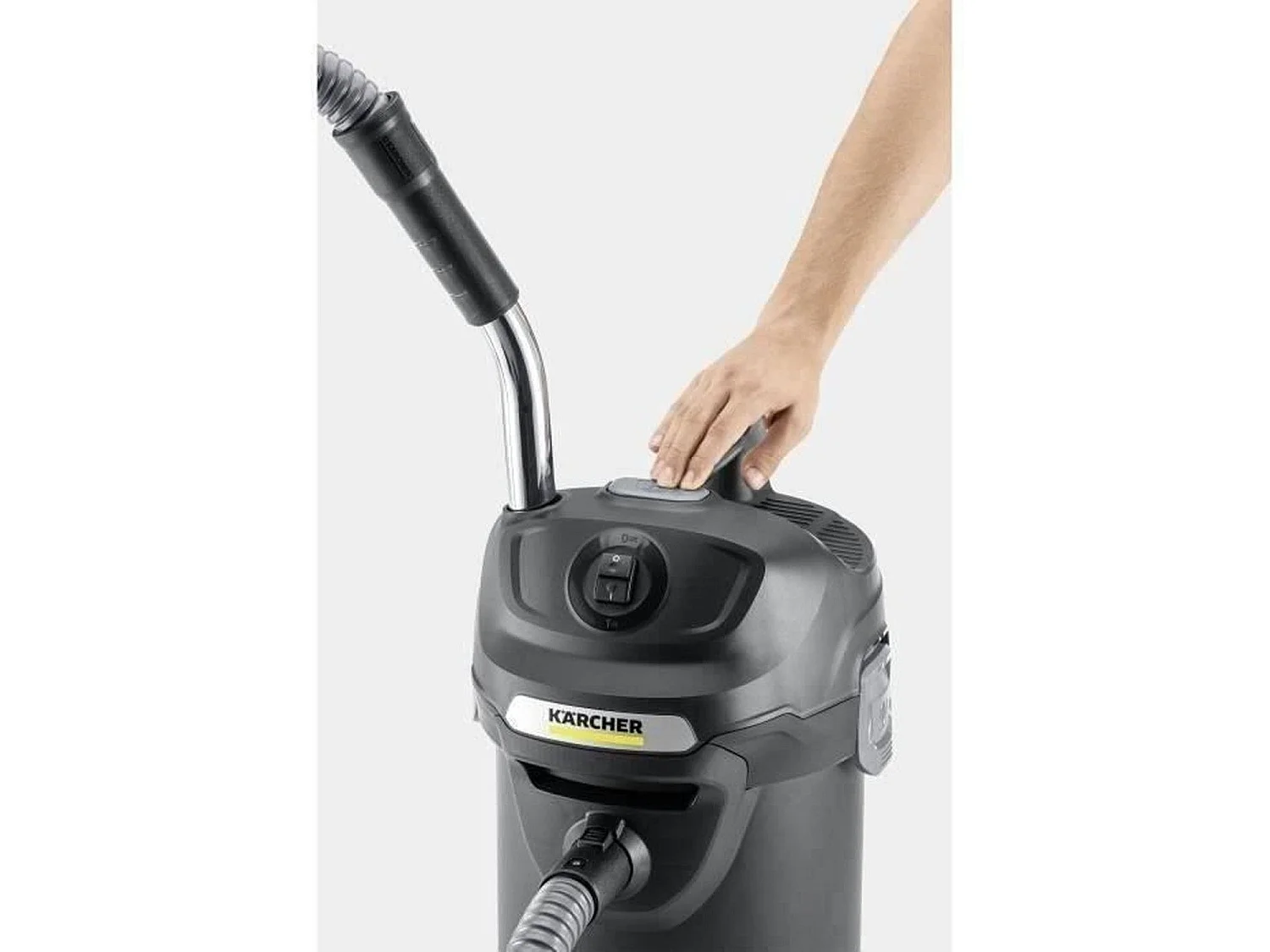 Aspirateur cendres et poussières AD 4 Premium - Cuve métal 17 L - 600W