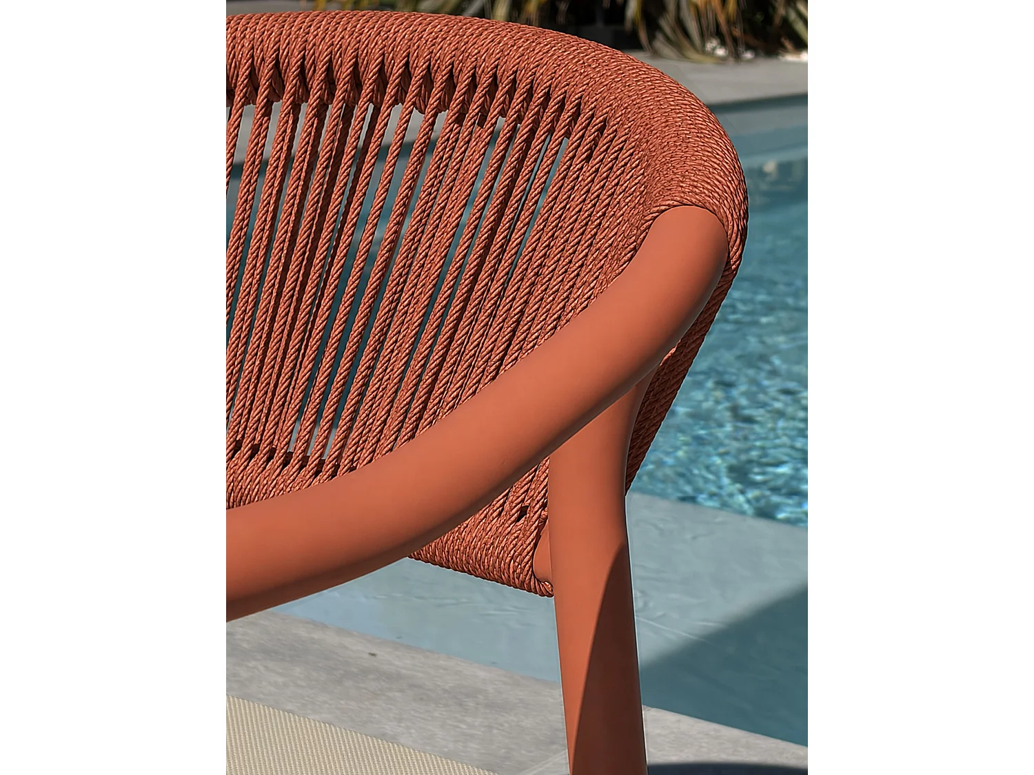 Set van 2 tuinstoelen - Terracotta - SUMBA