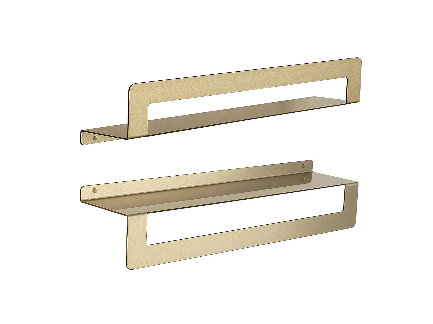 Étagère De Douche Porte-Serviettes 50 Cm Or Mat | Camelia