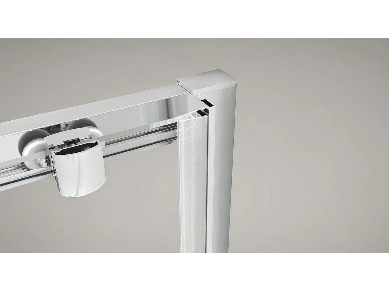 Box doccia angolare 70x70 cm con ante scorrevoli in cristallo temperato 6mm H 190cm LILIA