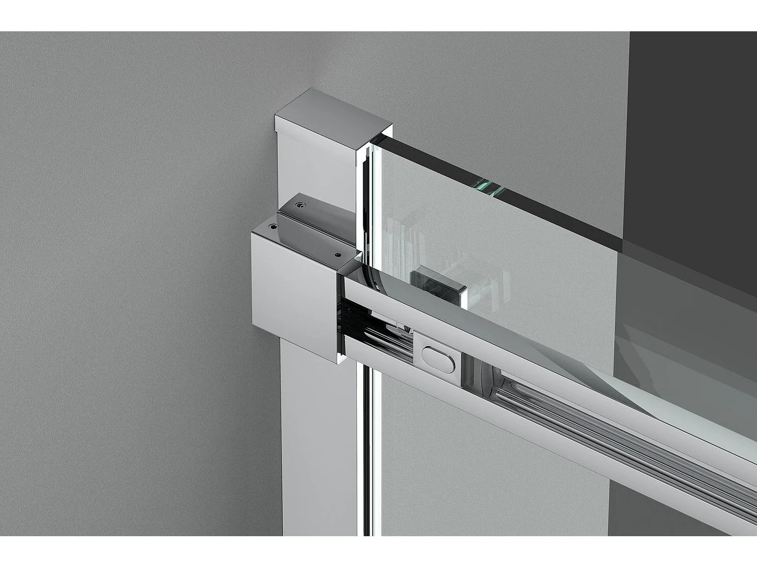Box doccia angolare 70x90 cm con ante scorrevoli in cristallo temperato 8 mm H 200 cm CLAR