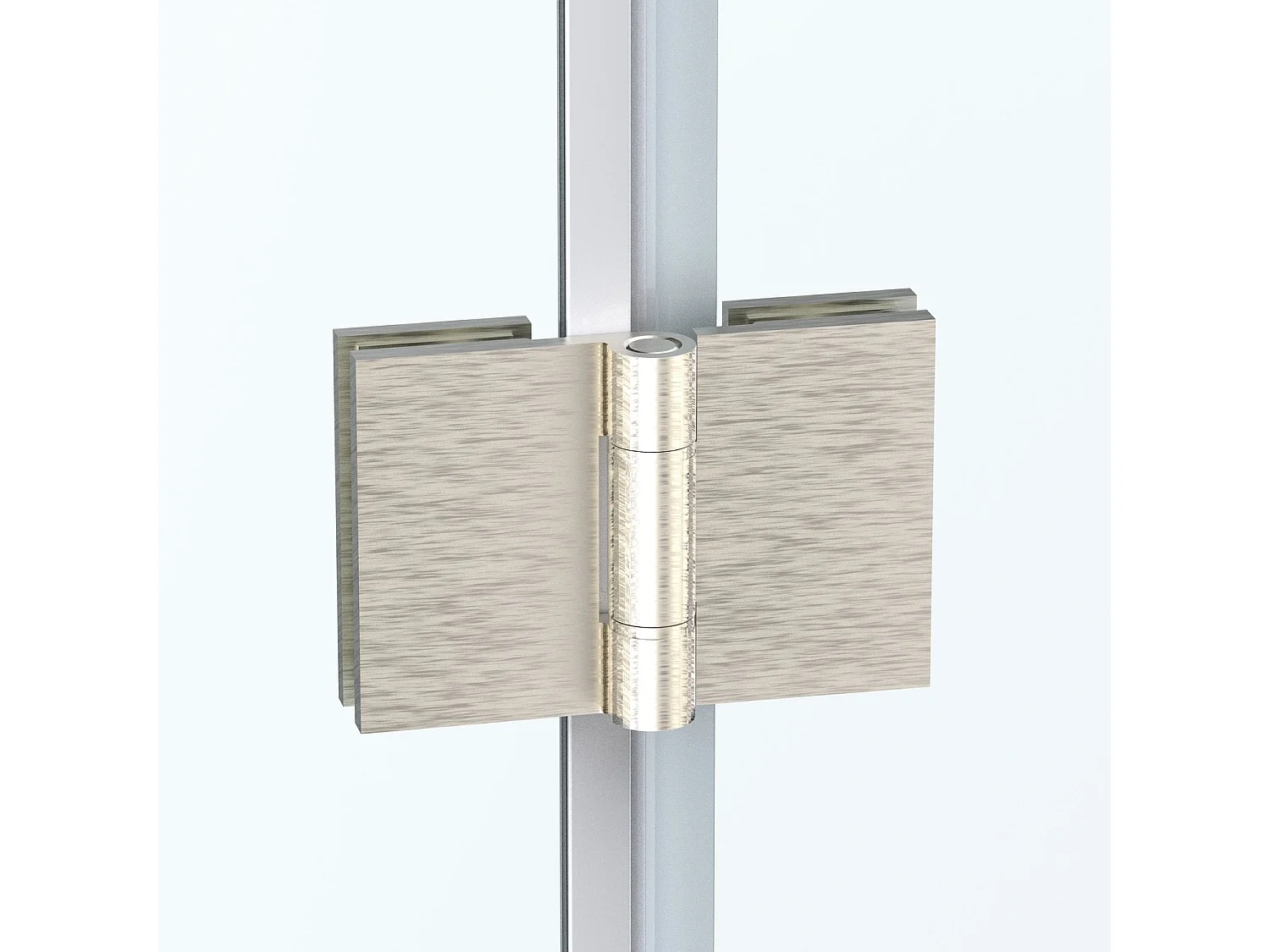 Box doccia angolare 70x120 cm apertura due porte soffietto H200 cm cristalli trasparente 6