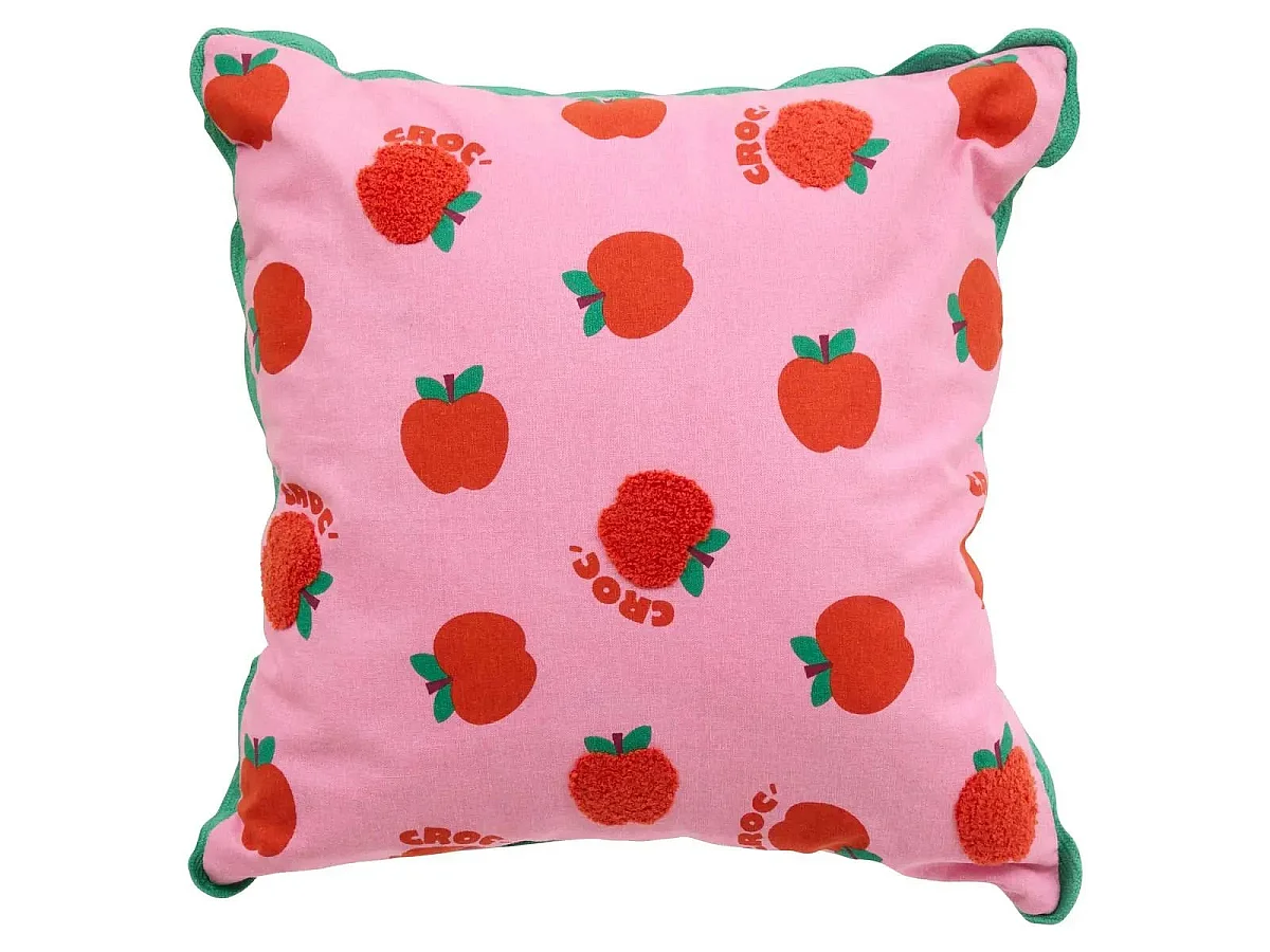 Coussin Enfant Tufté "Chachapop" 40x40cm Multicolore