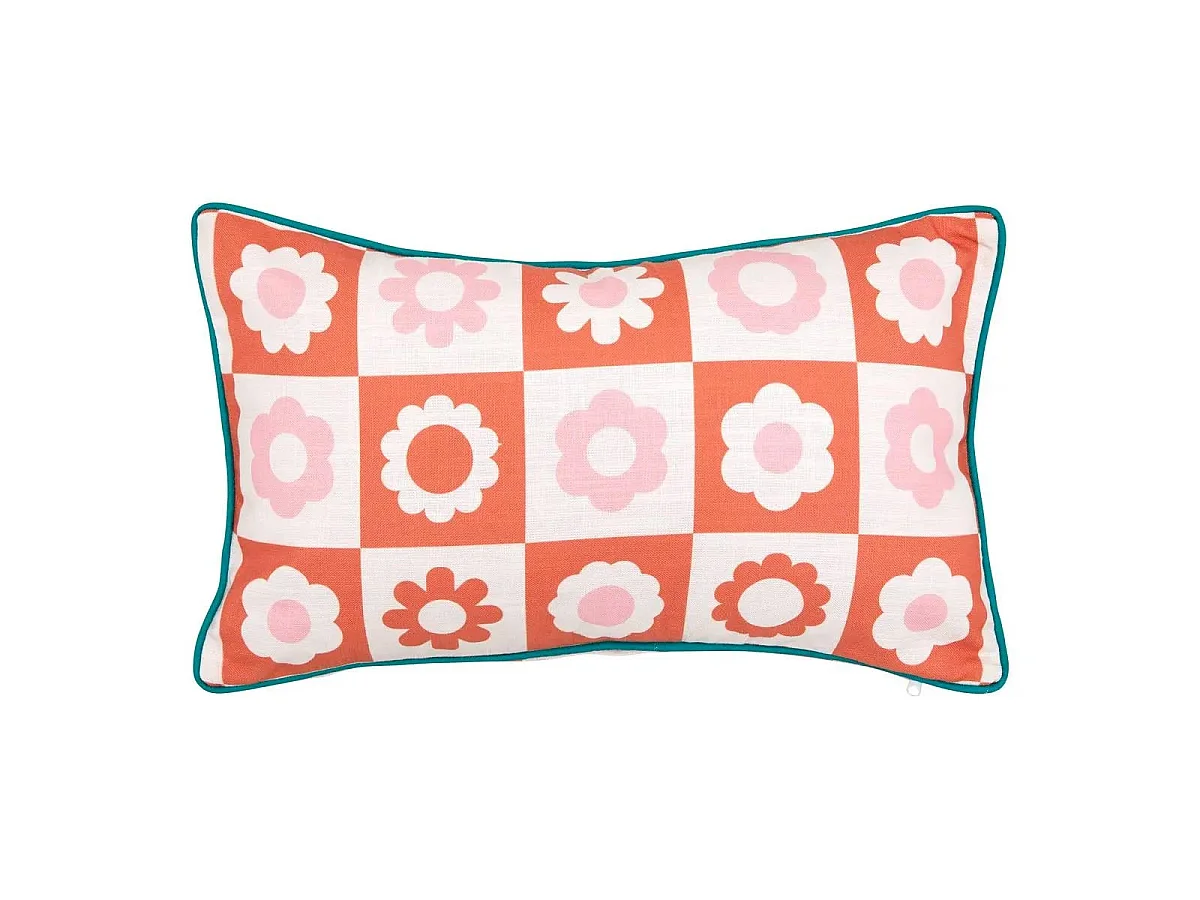 Coussin d'Extérieur "Chachapop" 30x50cm Rose