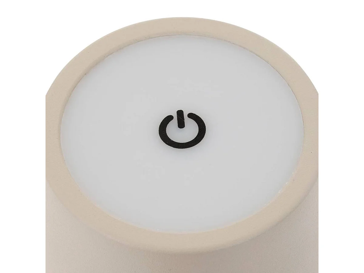 Lampe d'Extérieur en Métal "Cody" 37cm Beige