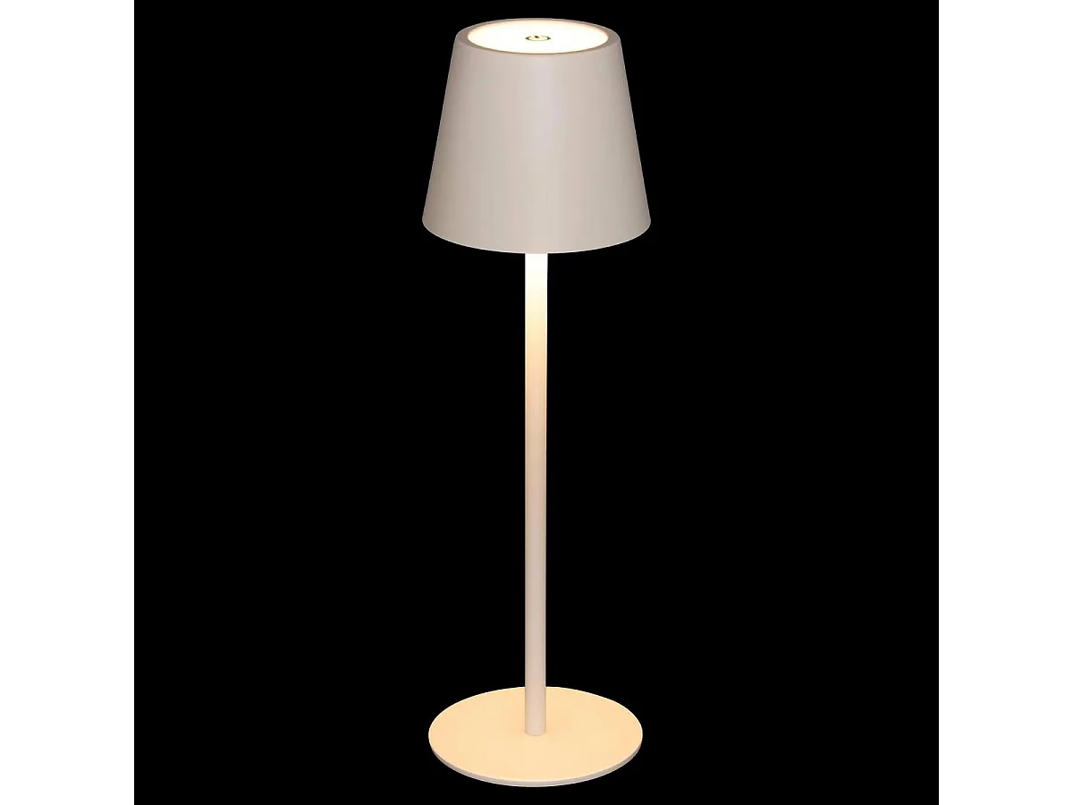 Lampe d'Extérieur en Métal "Cody" 37cm Beige