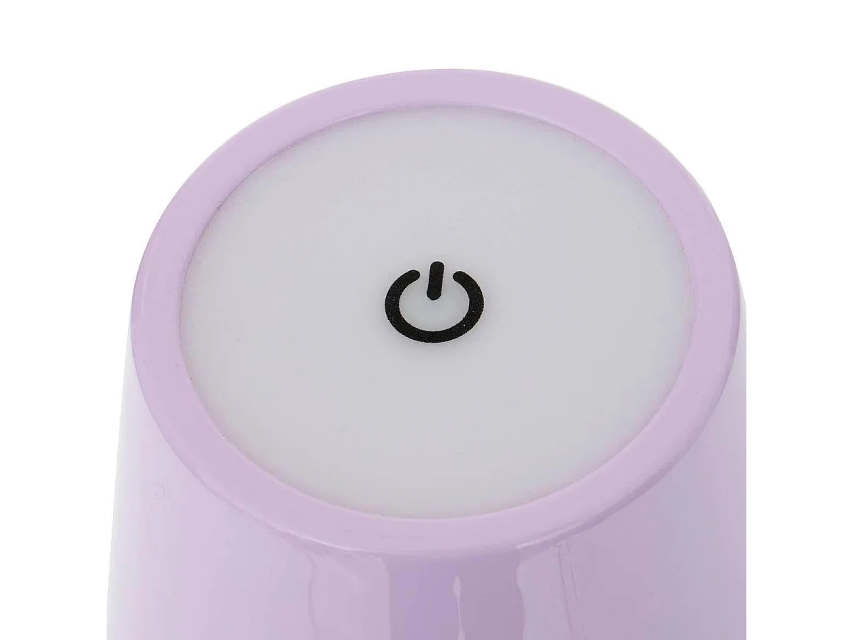 Lampe d'Extérieur en Métal "Cody" 37cm Lilas