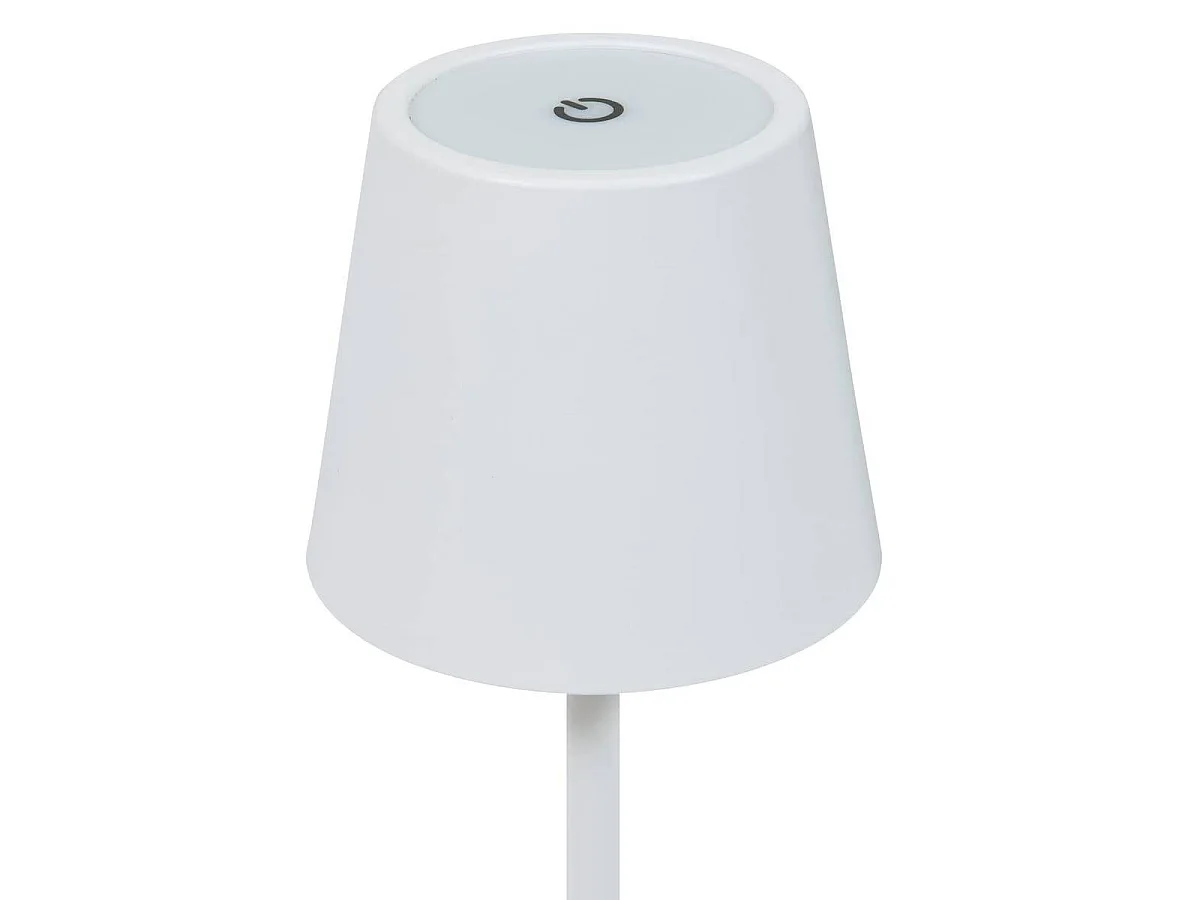 Lampe d'Extérieur en Métal "Cody" 37cm Blanc