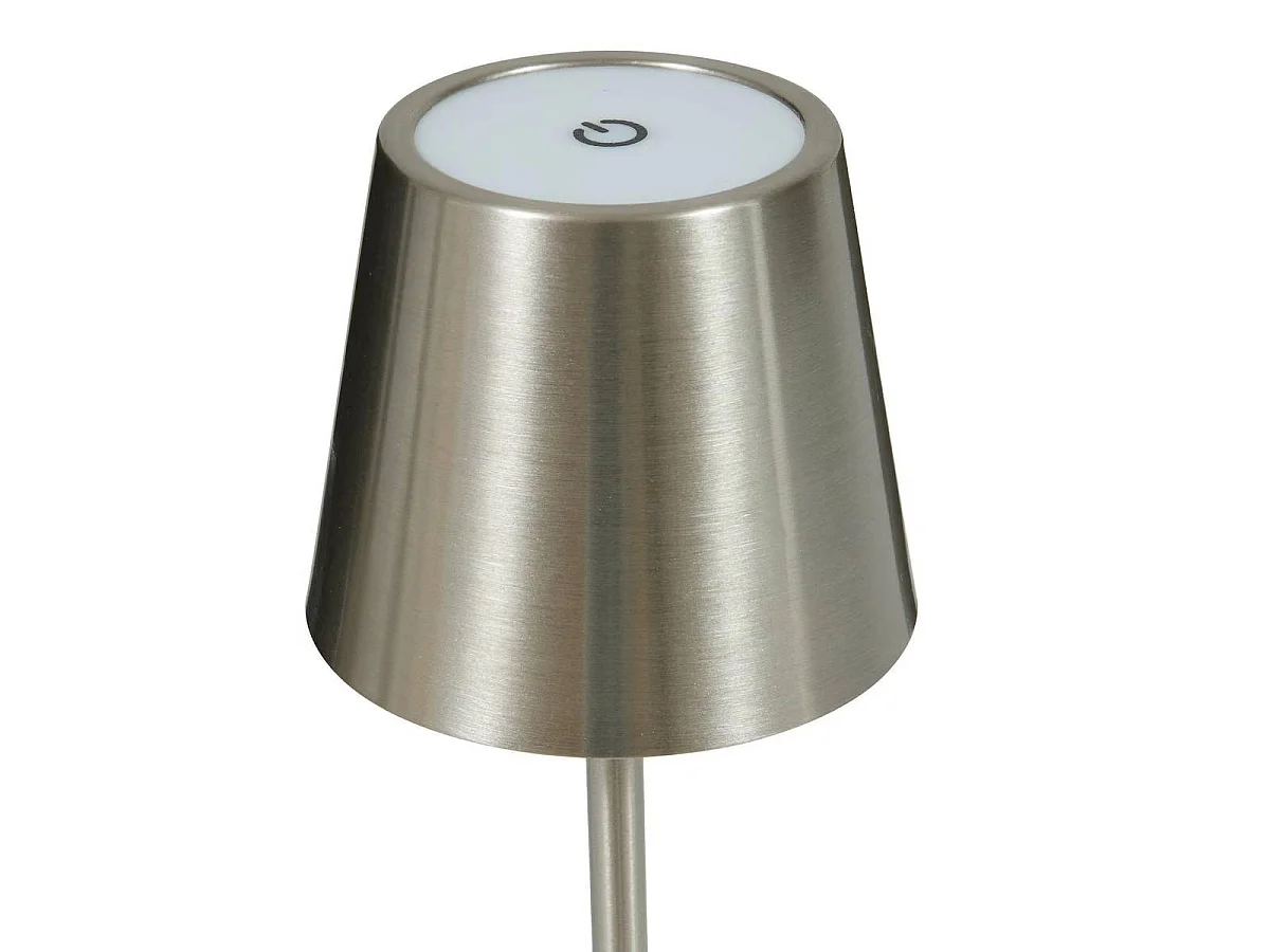 Lampe d'Extérieur en Métal "Cody" 37cm Argent