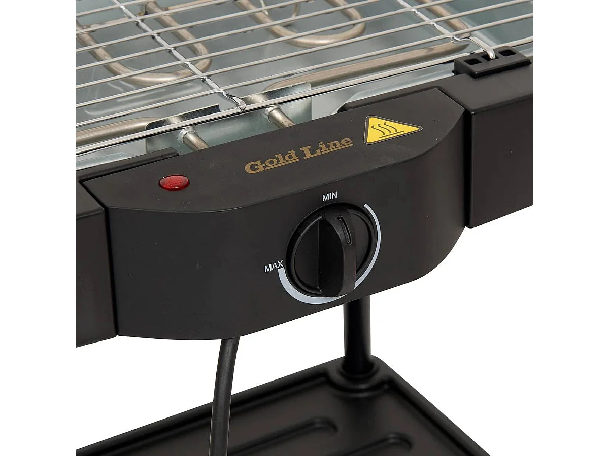 Barbecue Électrique sur Pieds "Grille" 92cm Noir