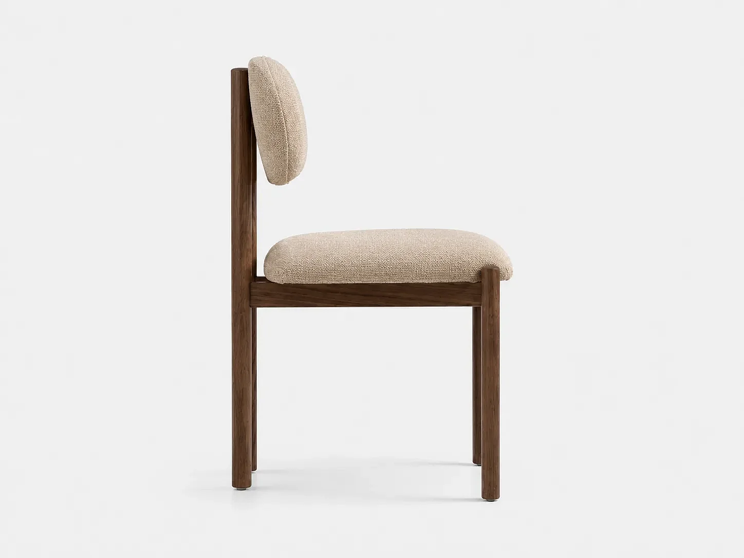 Silla LYRA madera y tejido