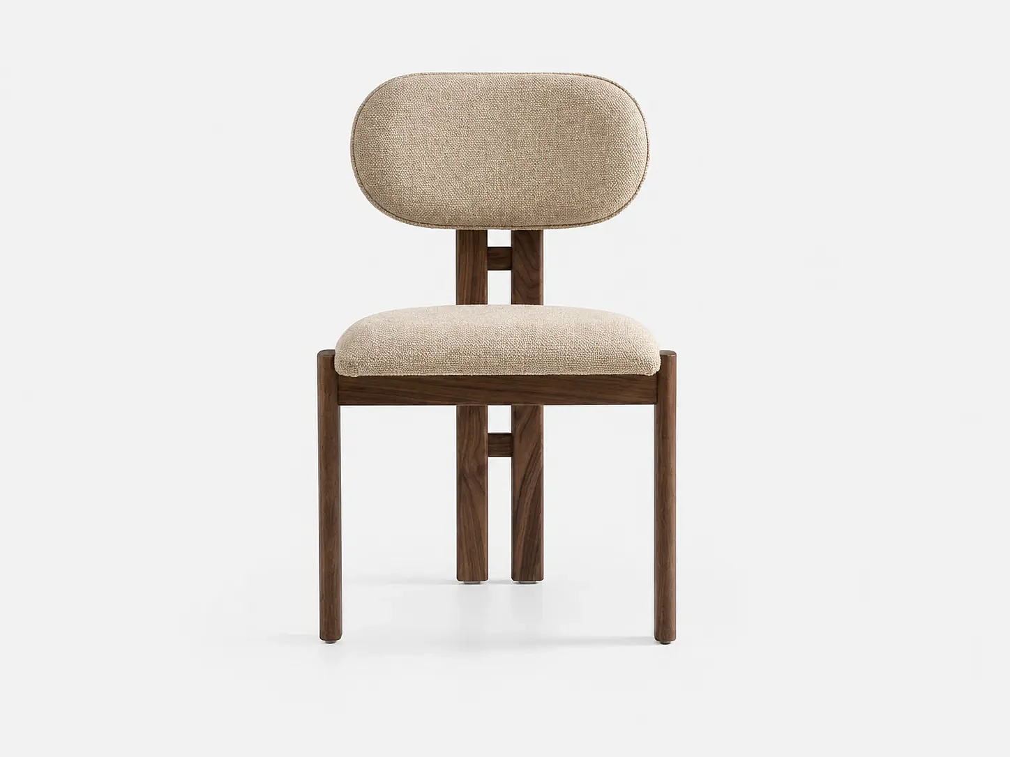 Silla LYRA madera y tejido