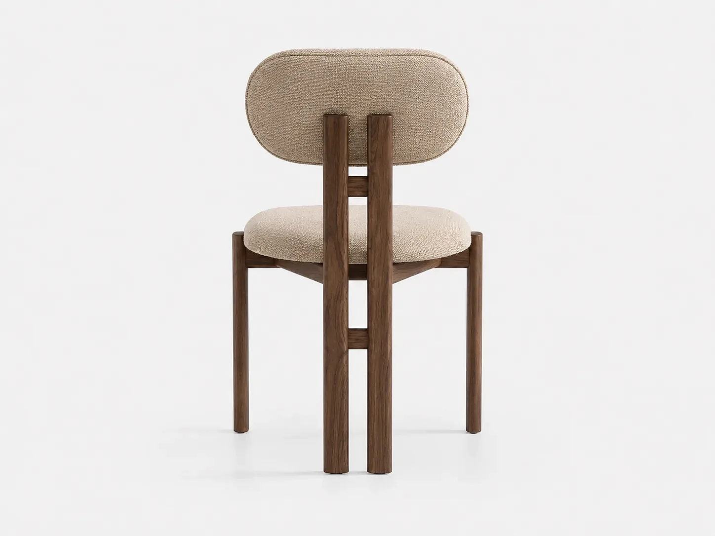 Silla LYRA madera y tejido