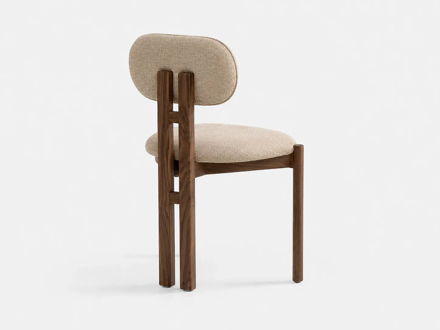 Silla LYRA madera y tejido