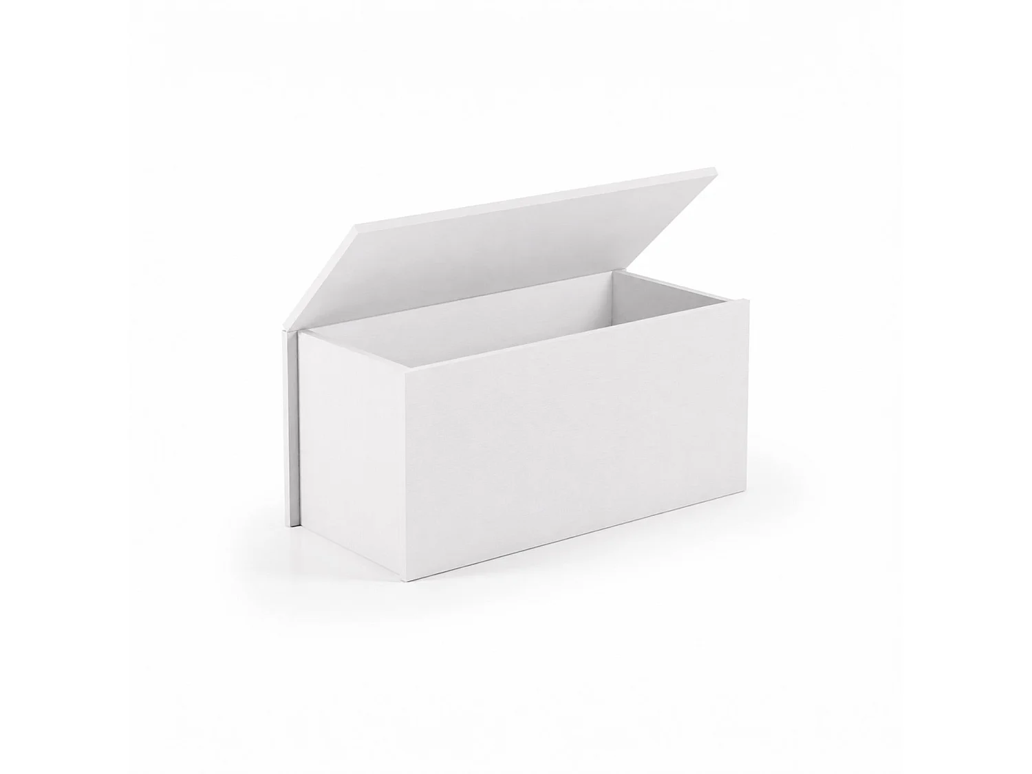 The White Stone Weißer Truhenbank Groß Stauraum Soft Close Deckel | Moderne Aufbewahrung Bank | 90x45x45 cm