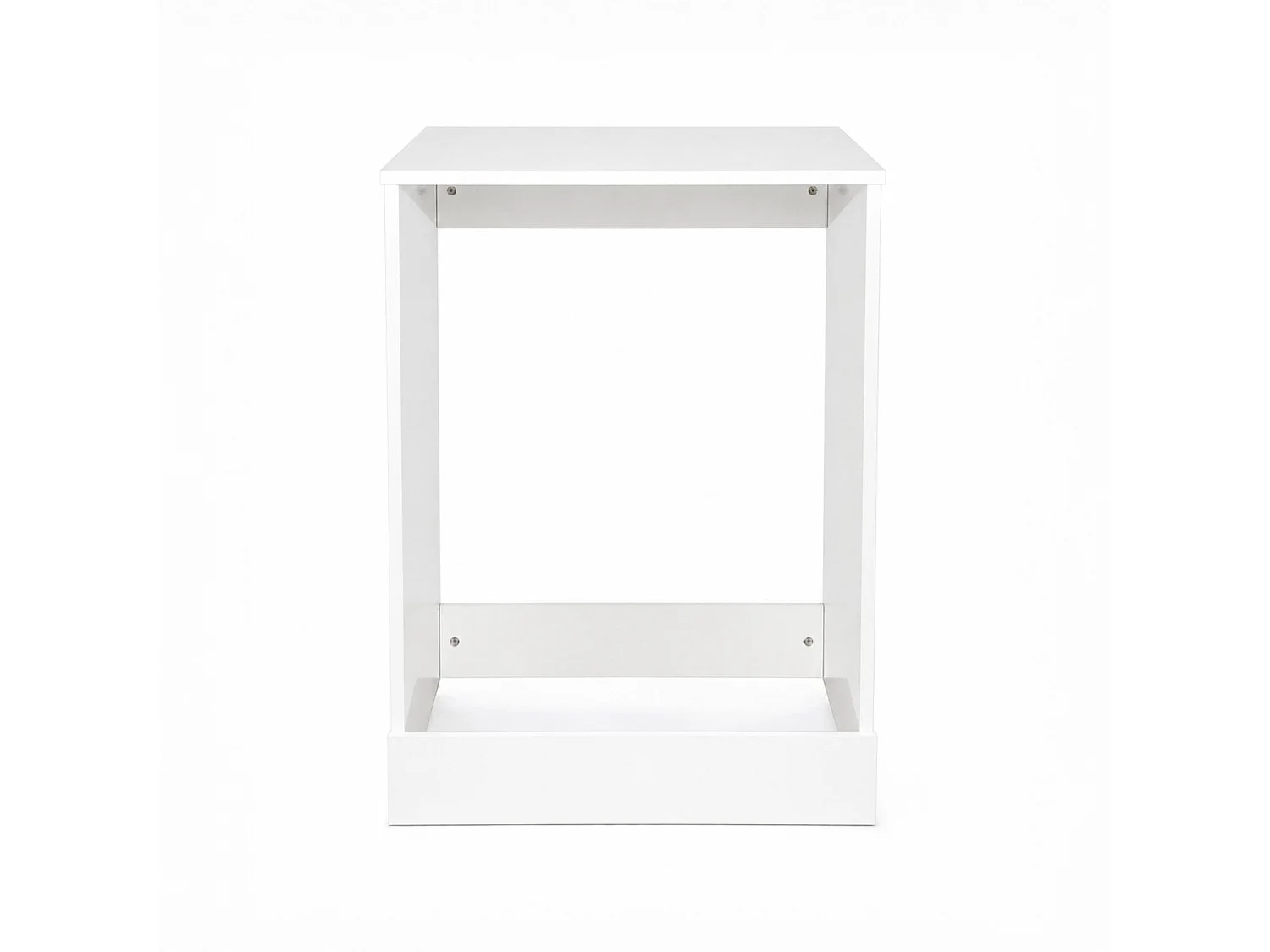 The White Stone Mobile Coprilavatrice Bianco | Copri Lavatrice Salvaspazio Arredo Lavanderia | Mobile Copertura Lavatrice da Interno, Bagno e Lavanderia