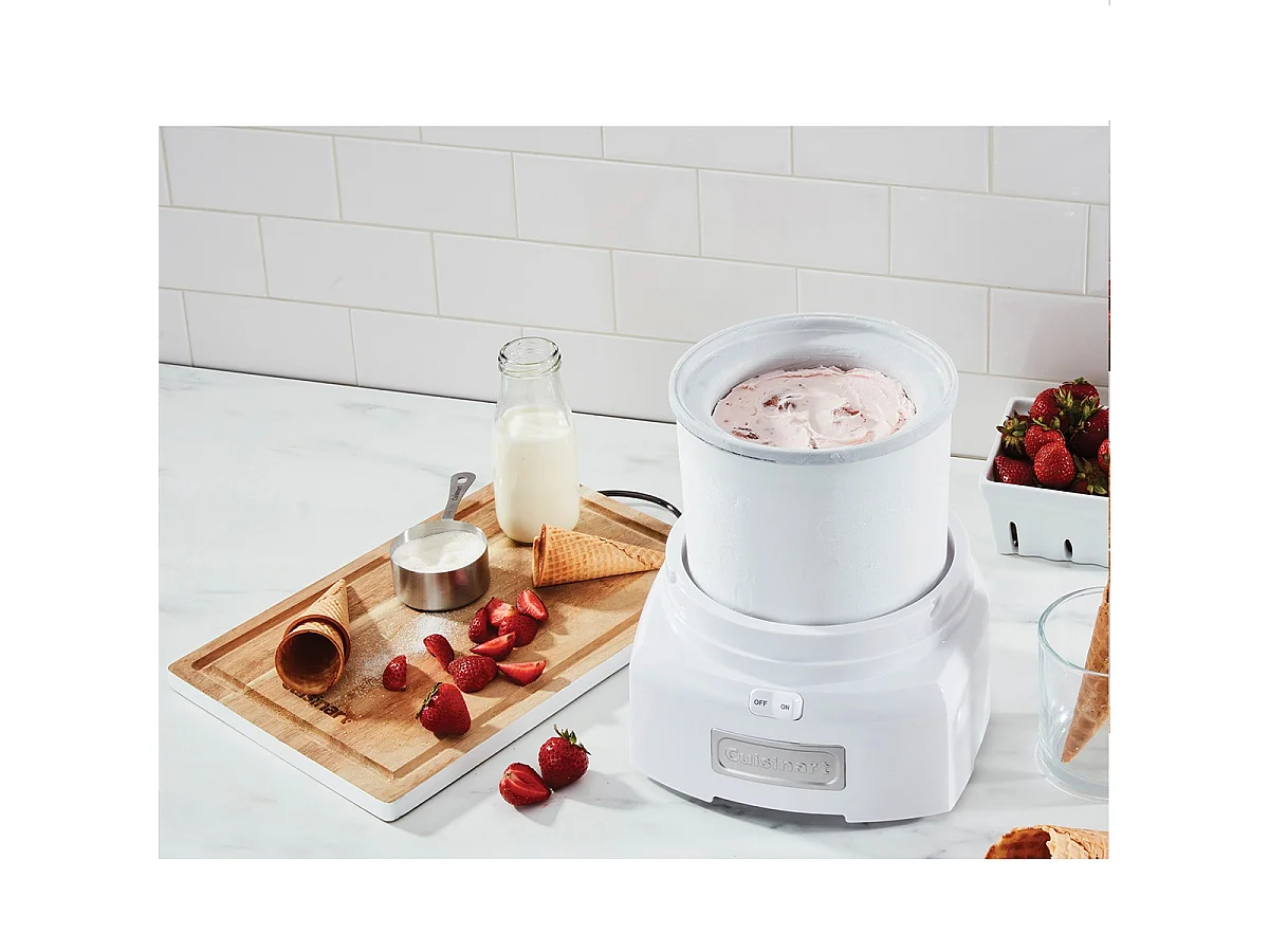 Cuisinart ICE21E Cool Scoops 1,4L 35W Sorbet Maker - Weiß
