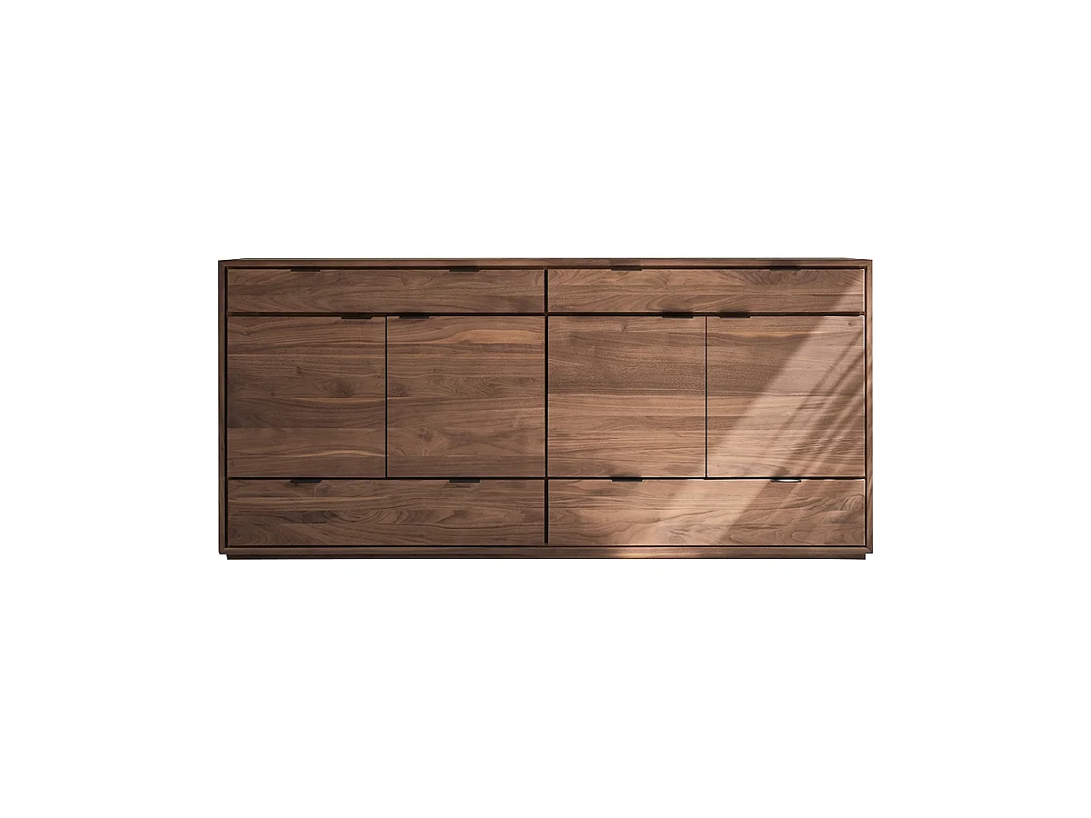 Sideboard Senson aus massivem Nussbaumholz 200