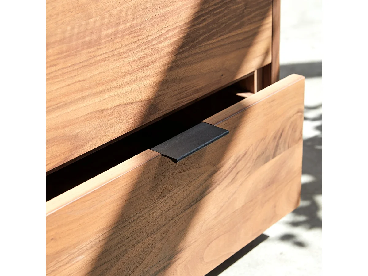 Sideboard Senson aus massivem Nussbaumholz 200