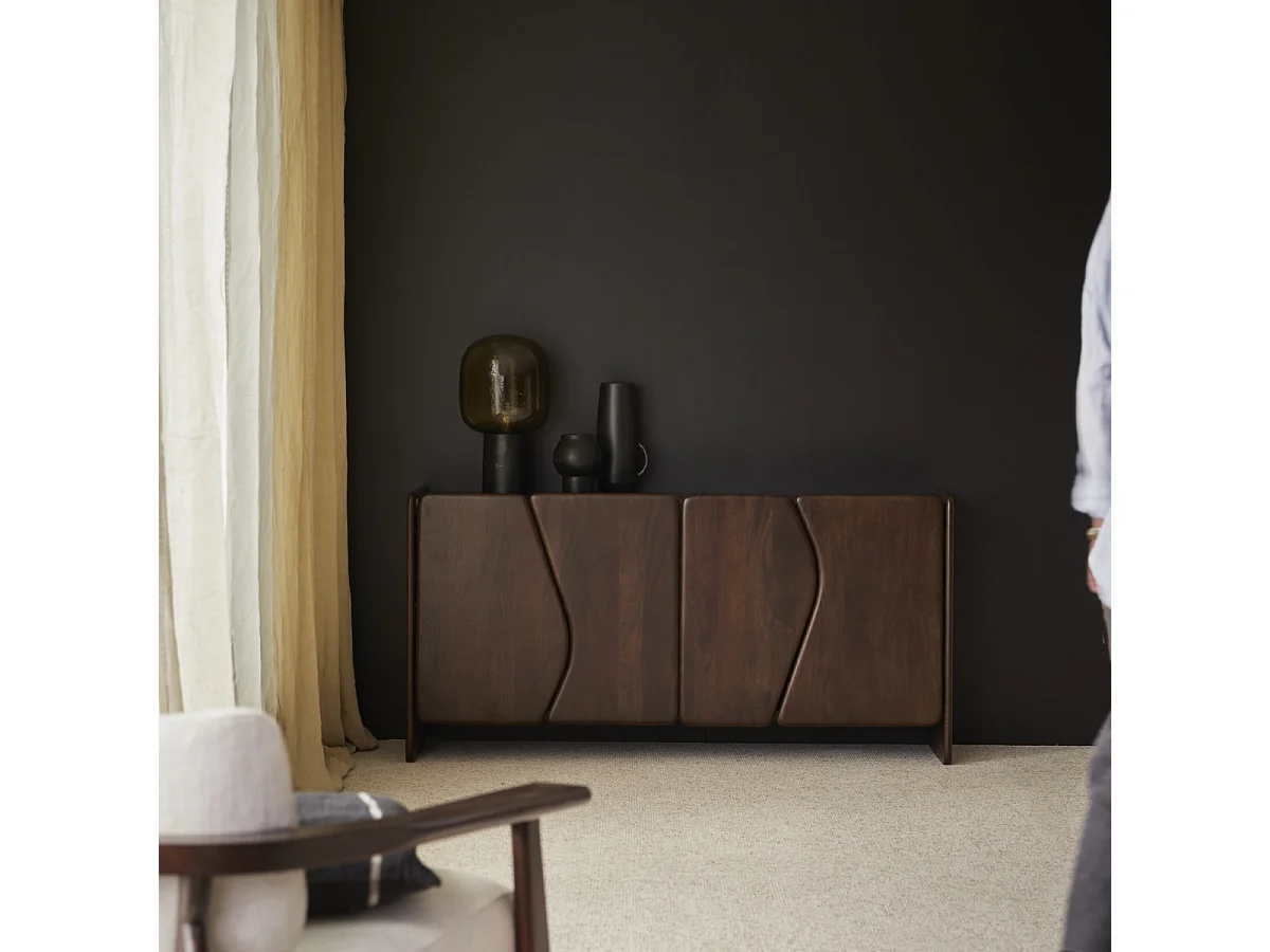 Buffet en manguier massif 160 cm Noé