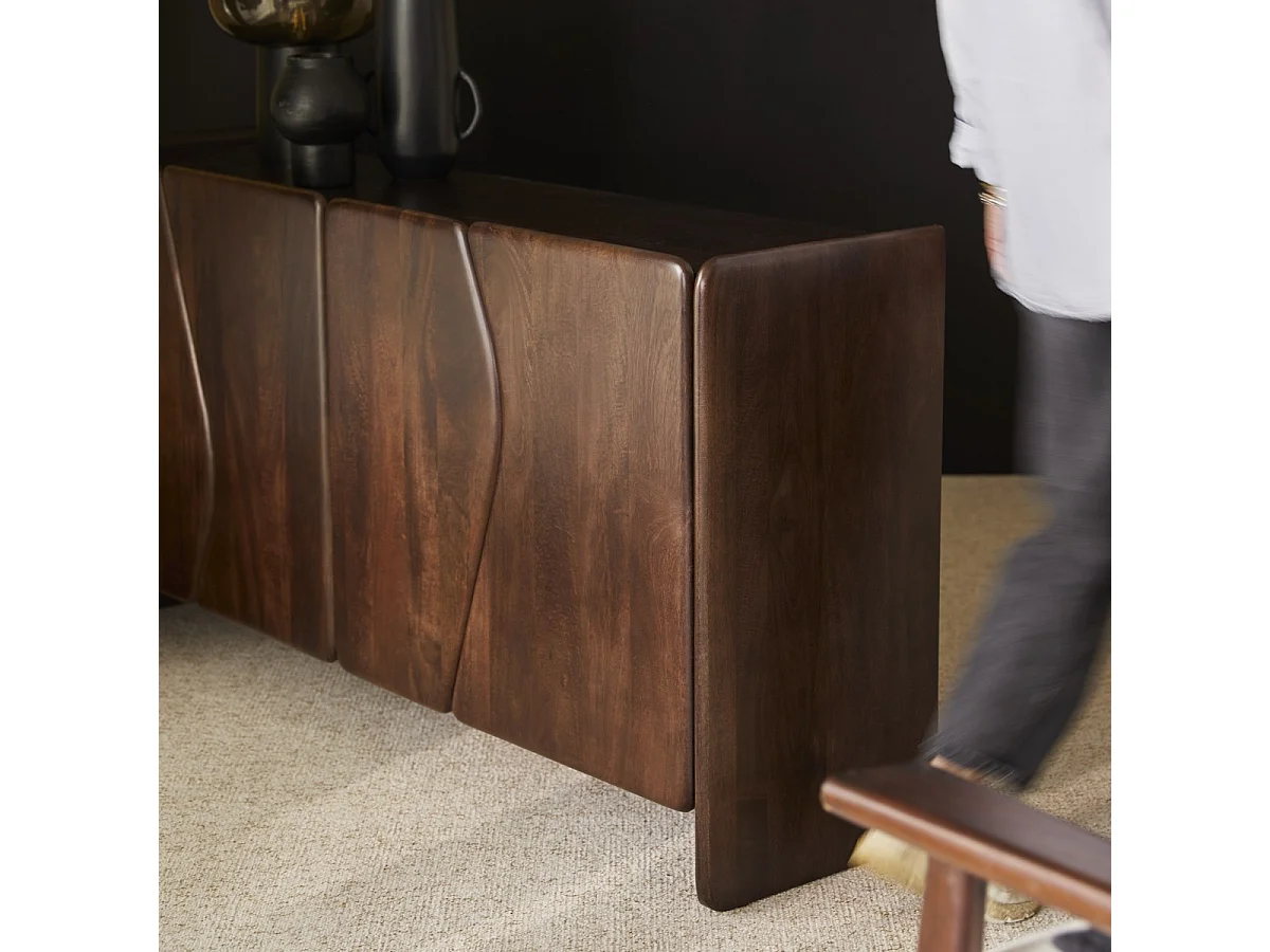 Buffet en manguier massif 160 cm Noé