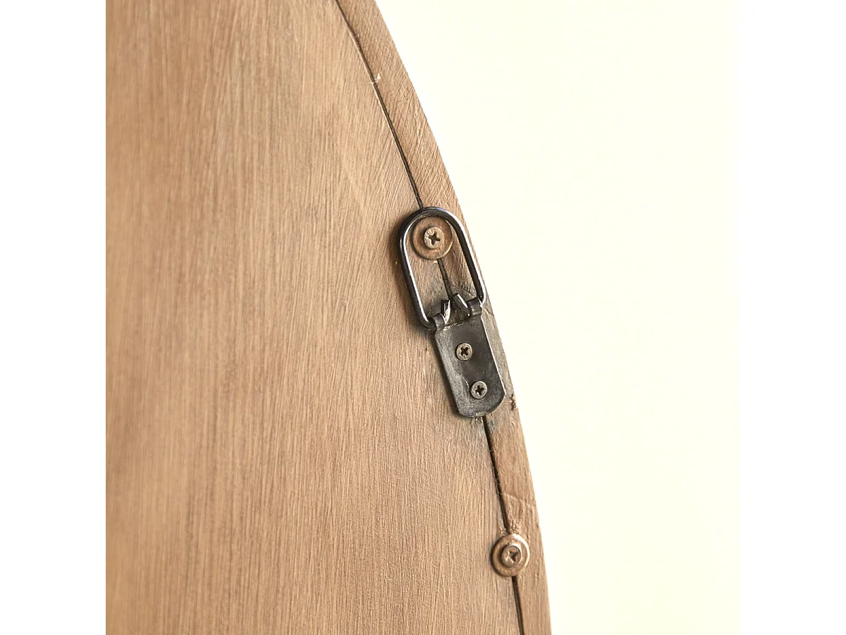 Specchio da bagno in mindi 85x65 cm Dim