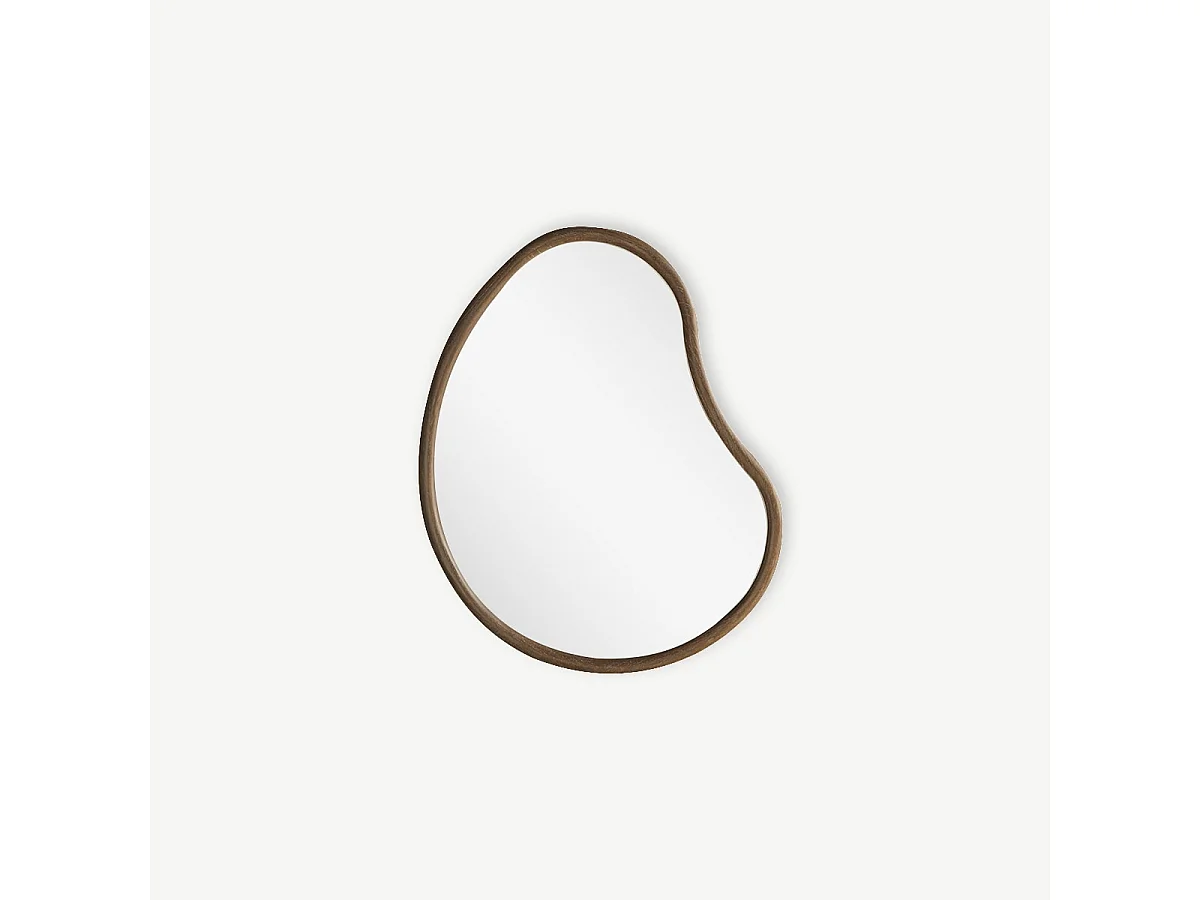Specchio da bagno in mindi 85x65 cm Dim