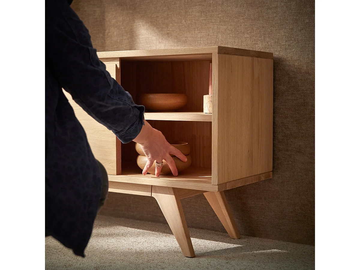 Buffet en bois de chêne 130 Esmée