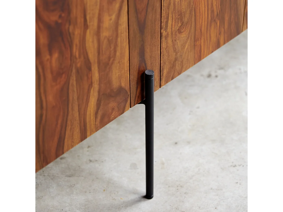 Credenza bassa in legno di palissandro 165 Honorine