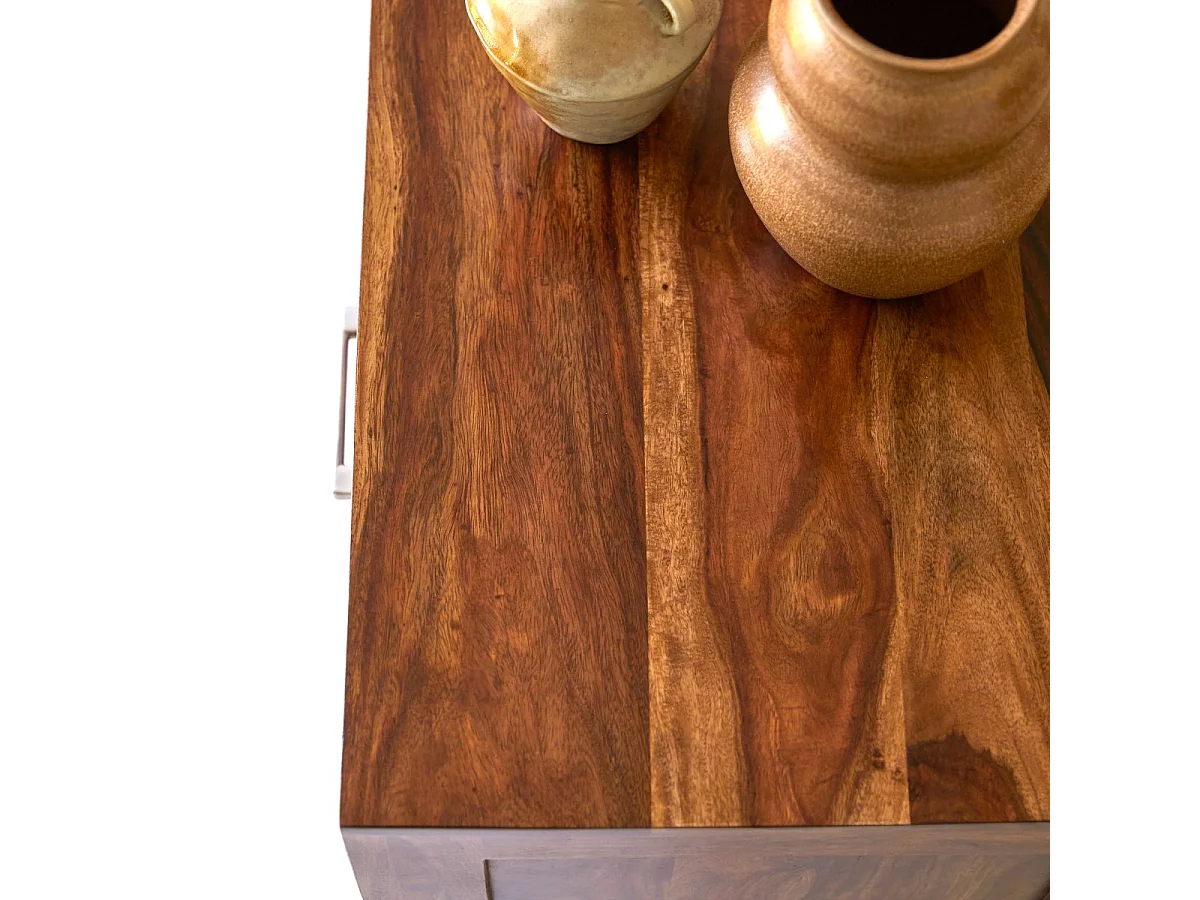 Buffet credenza bancone teak tek massello legno 200cm design sala pranzo