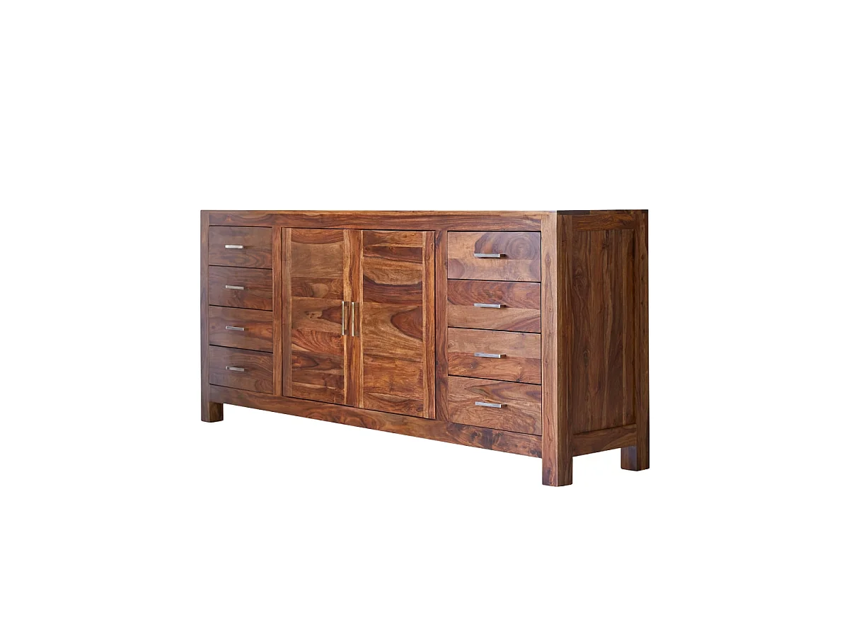 Buffet credenza bancone teak tek massello legno 200cm design sala pranzo