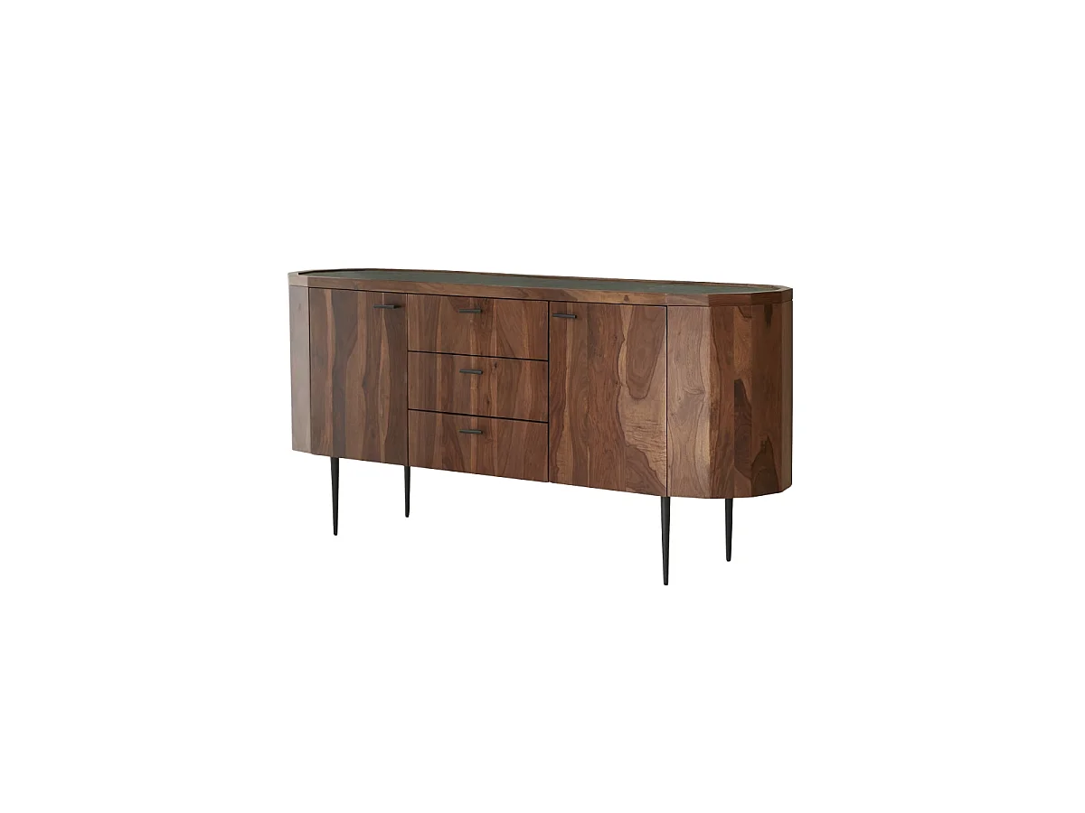 Buffet in legno di palissandro e marmo 175 Jade