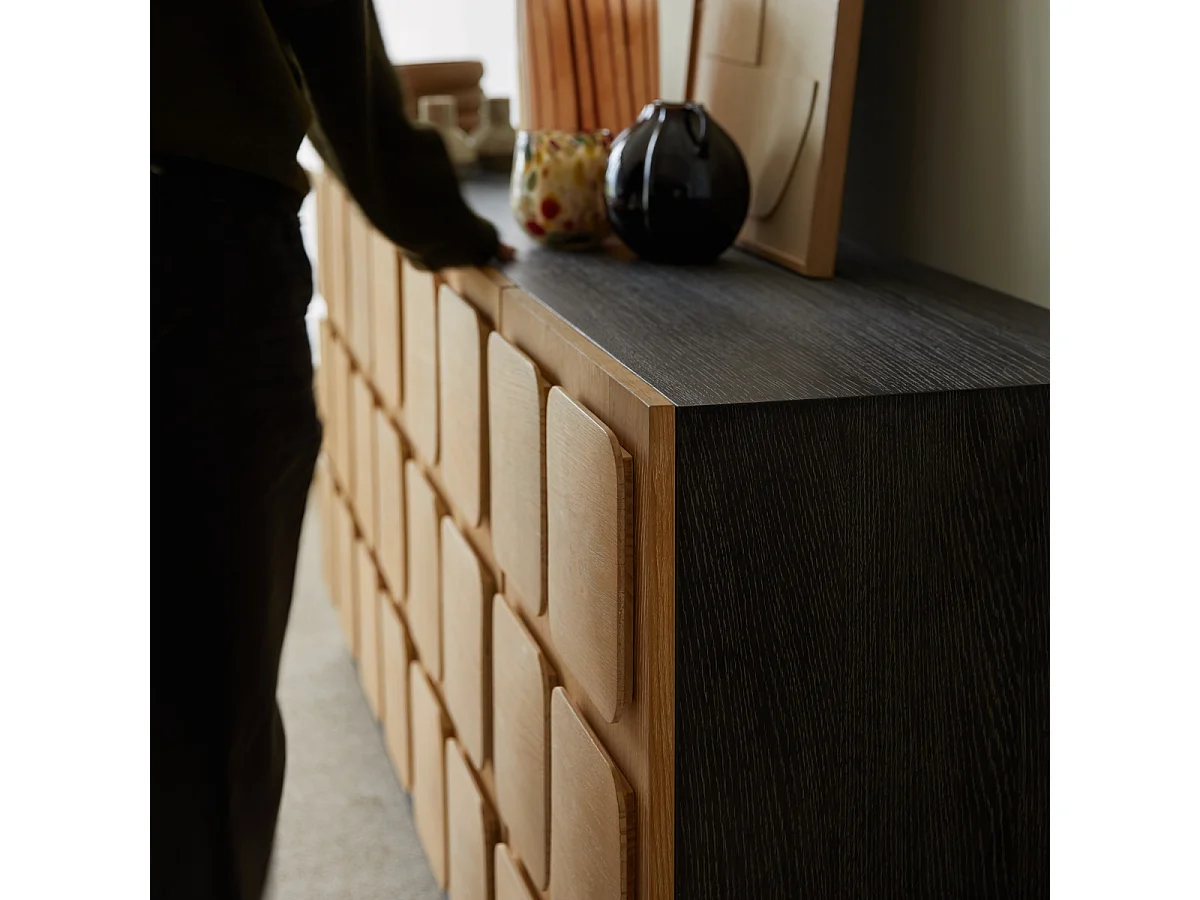César - Madia in rovere, 200 cm