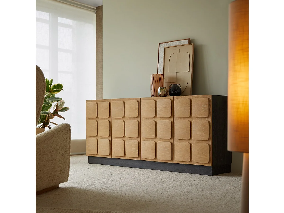 César - Madia in rovere, 200 cm