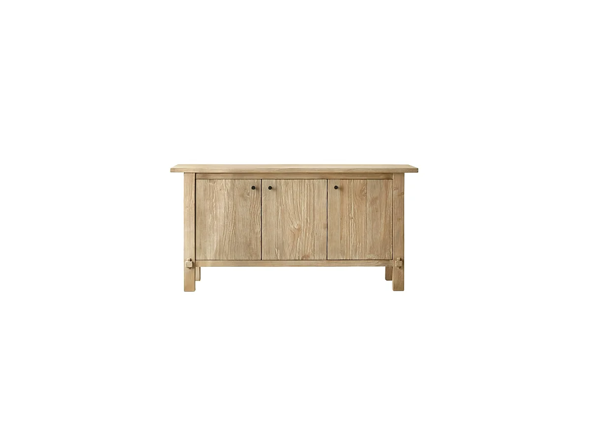 Anrichte aus massiver recycelter Kiefer 150 cm - Hazel