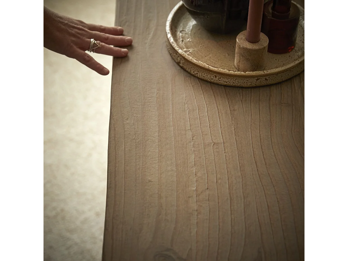 Anrichte aus massiver recycelter Kiefer 150 cm - Hazel