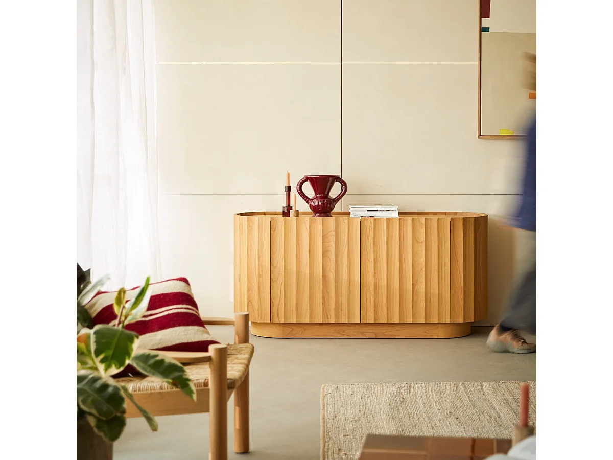 Buffet en mindi massif 150 cm Andréa