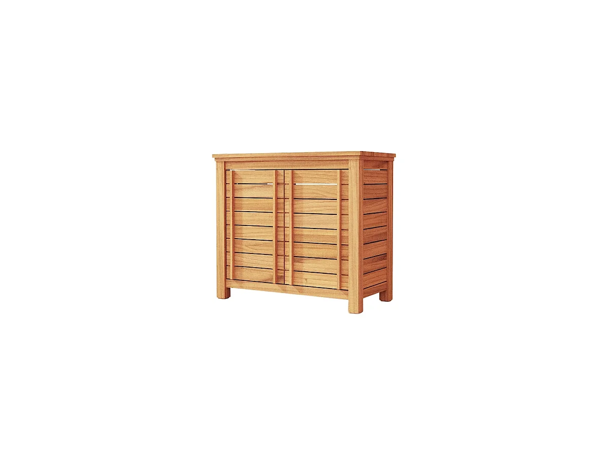 Rose – Schrank aus massivem Teak 90 cm
