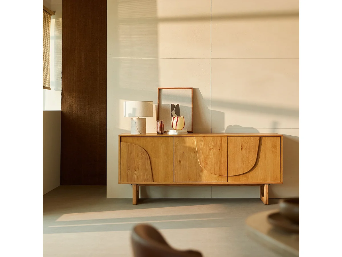 Sideboard Mattia aus Eiche, 175 cm