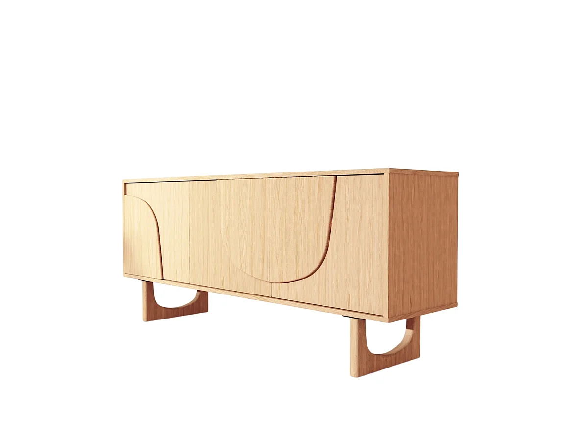 Sideboard Mattia aus Eiche, 175 cm