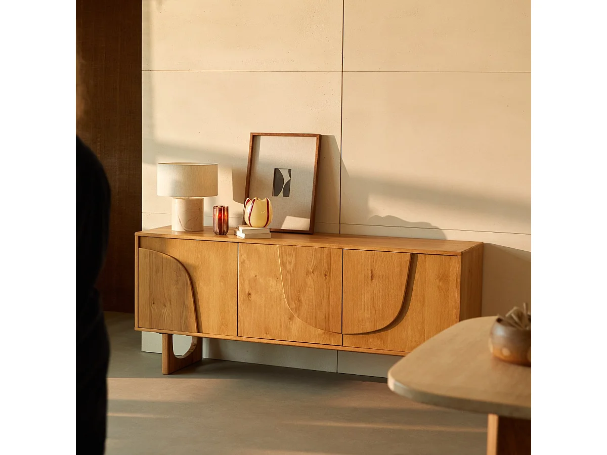 Sideboard Mattia aus Eiche, 175 cm