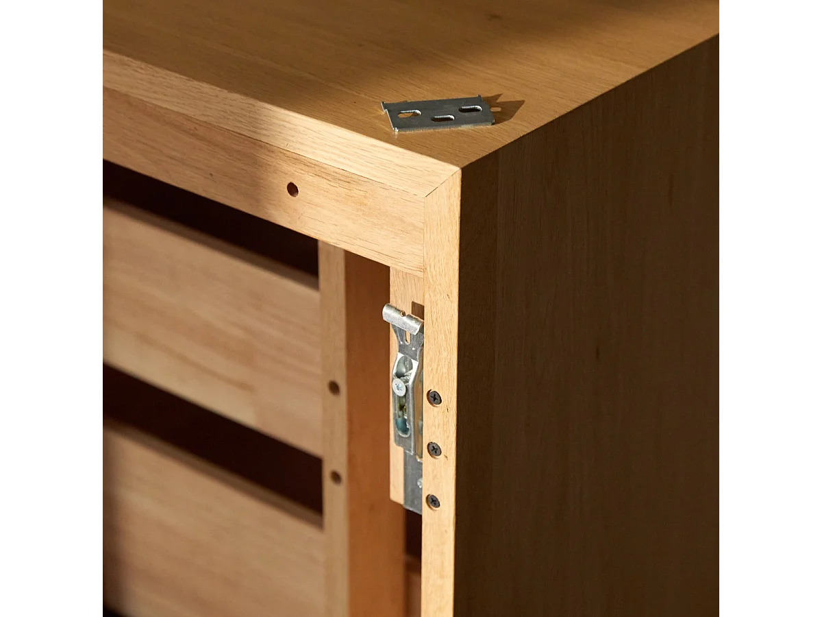 Mobile per il bagno in rovere massello 120 cm Senson