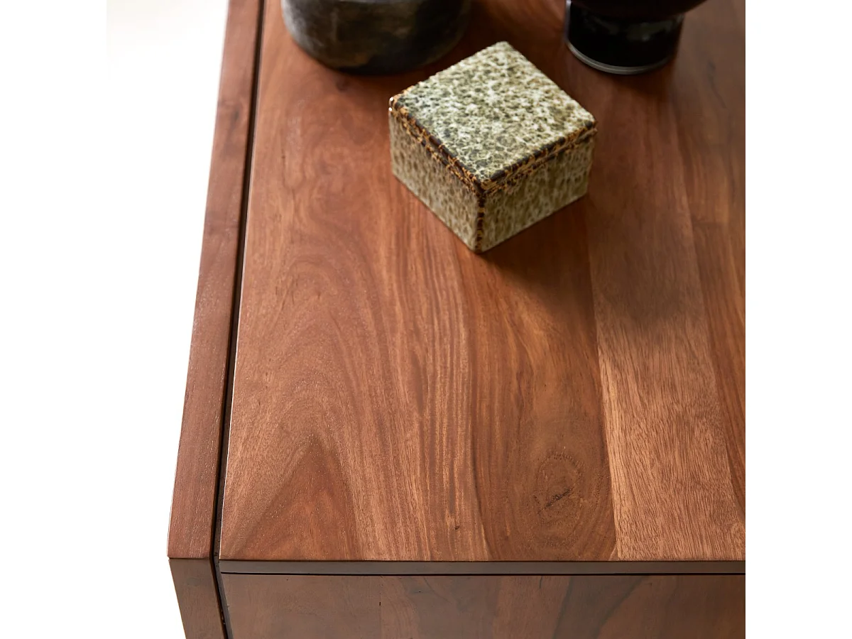 Buffet  in legno massello di palissandro Metric 175cm design Tikamoon